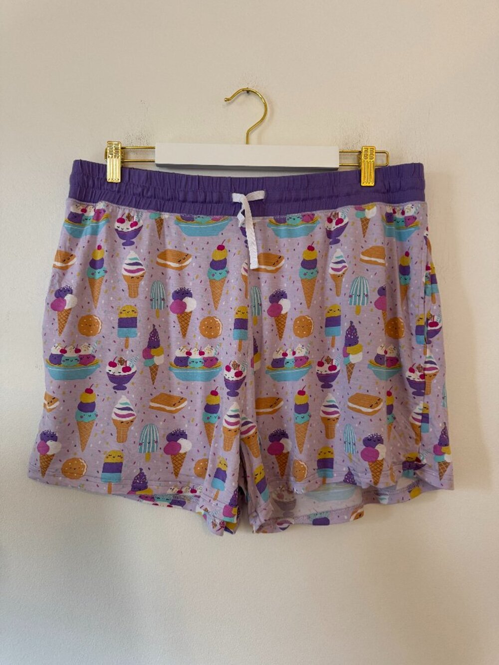 Little Sleepies Wildberry Ice Cream Social Shorts